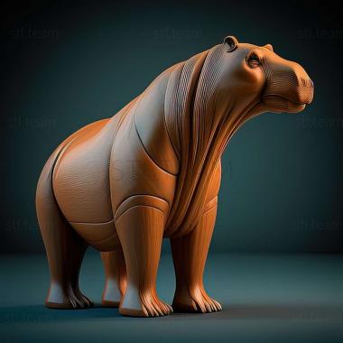 3D model Promegatherium (STL)